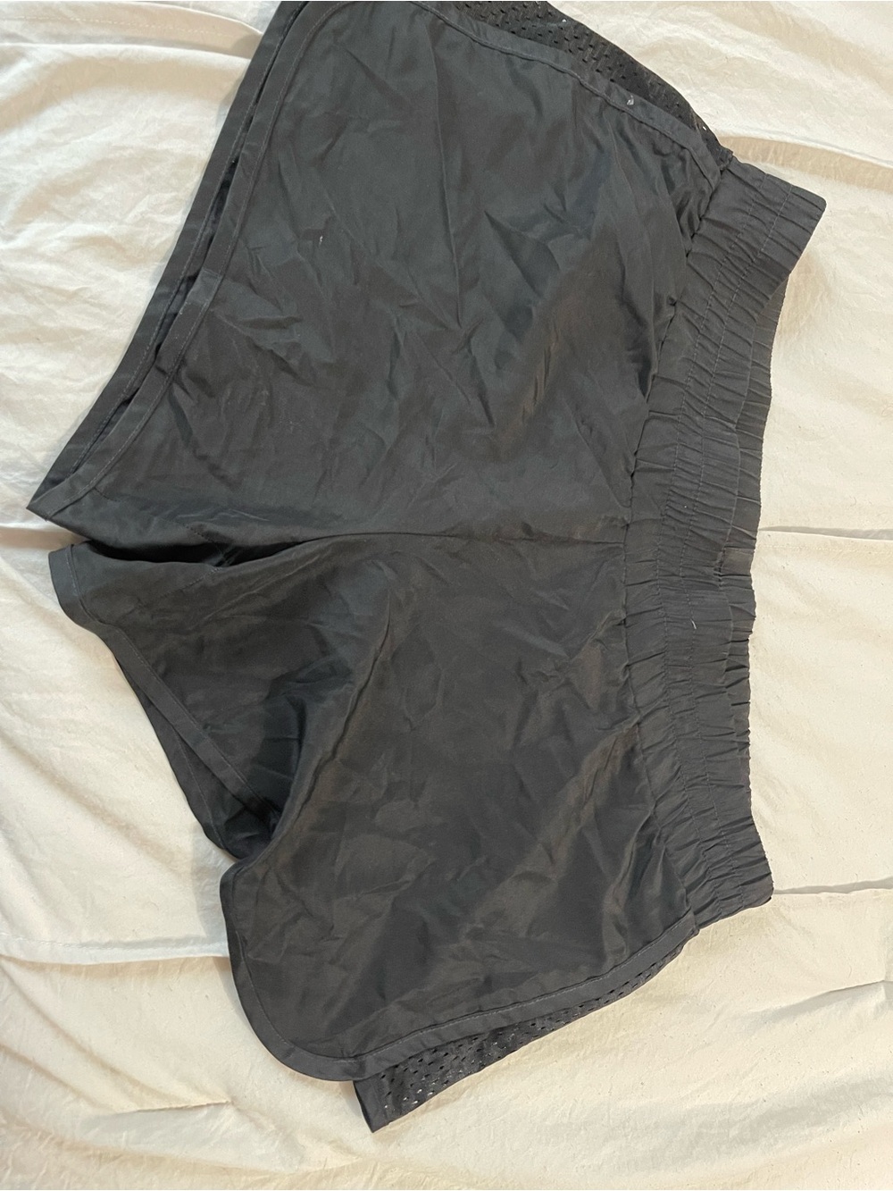 Aeropostale Black Casual Shorts with Elastic Waist